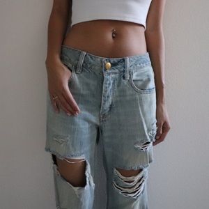 SOLD** American Eagle Tom Girl Jeans